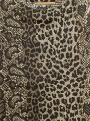 Vorschaubild 3 von Damen Top M Mehrfarbig Animal-Print Schlangen Leopardenmuster