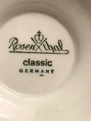 Vorschaubild 2 von Platzteller Klassisch Weiß Porzellan Rund 24cm Festlich