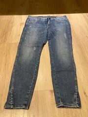 Vorschaubild 2 von Damen Jeans Slim Fit Blau W32 L29 Casual Alltag