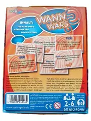 Vorschaubild 2 von Wann Wars Schätzspiel Quizspiel 2-6 Spieler ab 10 Jahre