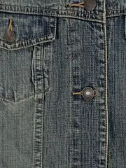 Vorschaubild 3 von Jeansjacke Damen Gr. 40 Blau Casual Baumwolle