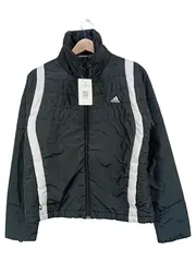 Vorschaubild 1 von Damen Steppjacke Gr. 42 XL Schwarz Sportlich Polyester Streifen