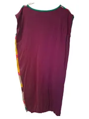 Vorschaubild 2 von Strickkleid Damen Gr. 38 M Mehrfarbig Geometrisch