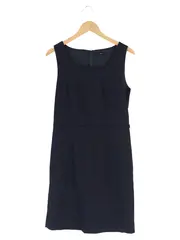 Vorschaubild 1 von Damen Etuikleid Gr. 38/M Blau Elegant Business Bleistiftkleid