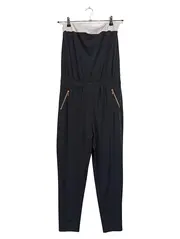 Vorschaubild 1 von Damen Jumpsuit Bandeau Schwarz Gr. 38/M Modern Overall