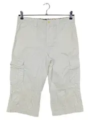 Vorschaubild 1 von Damen Cargohose W32/40/L Weiß Baumwolle Klassisch