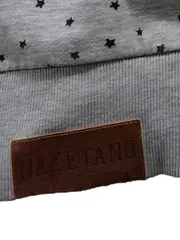 Vorschaubild 6 von Kapuzenpullover Damen Hoodie Grau Sterne Gr. 36/S Freizeit