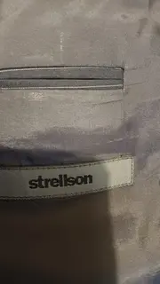 Vorschaubild 4 von Sakko Herren Business Nadelstreifen Blau Gr. 52 XL Schurwolle