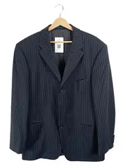 Vorschaubild 1 von Sakko Herren Business Nadelstreifen Blau Gr. 52 XL Schurwolle
