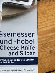 Vorschaubild 4 von Käsemesser & Käsehobel Set Holz Edelstahl Modern Mehrfarbig 28cm