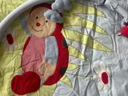 Vorschaubild 3 von Spielbogen Marienkäfer Baby Krabbeldecke Stoff Mehrfarbig 90x50cm