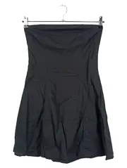 Vorschaubild 1 von Damen Festliches Kleid Schwarz Gr. 38 M Elegant Minikleid Raffungen