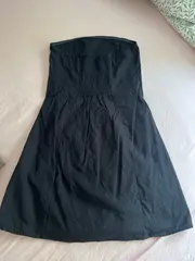 Vorschaubild 4 von Damen Festliches Kleid Schwarz Gr. 38 M Elegant Minikleid Raffungen