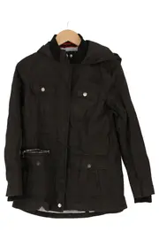 Vorschaubild 1 von Damen Sweatjacke Gr. 36/S Schwarz Kapuze Outdoor