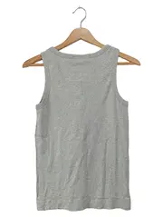 Vorschaubild 2 von Damen Top XS Grau Casual Basic Rüschen