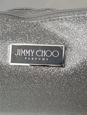 Vorschaubild 3 von Kosmetiktasche Silber Glitzer Elegant Damen Clutch 25cm