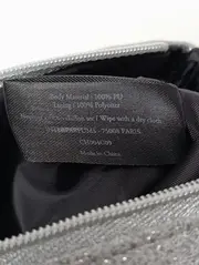 Vorschaubild 4 von Kosmetiktasche Silber Glitzer Elegant Damen Clutch 25cm