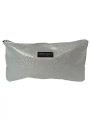 Vorschaubild 1 von Kosmetiktasche Silber Glitzer Elegant Damen Clutch 25cm
