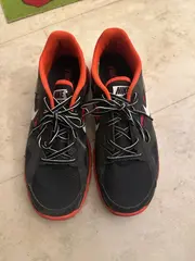 Vorschaubild 3 von Training Sportschuhe Herren Sneaker Gr. 44 Schwarz Rot Sportlich