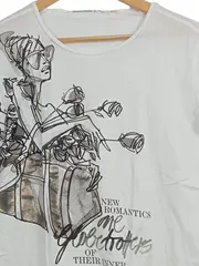 Vorschaubild 3 von Schumacher Damen T-Shirt Gr. 38/M Weiß Grafischer Print Kurzarm Baumwolle