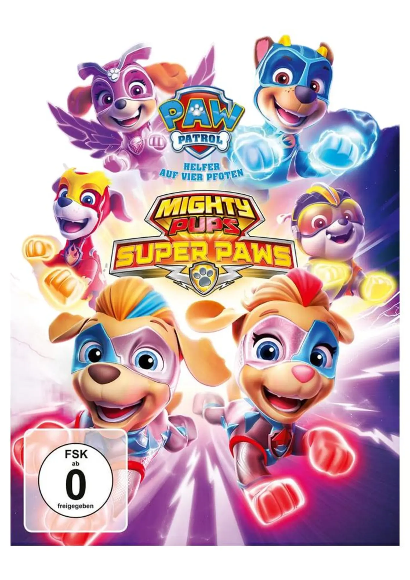 Paw Patrol Mighty Pups Super Paws DVD Kinderfilm Abenteuer Deutsch