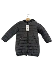 Vorschaubild 1 von Kinder Steppjacke mit Kapuze Schwarz Gr. 122 Winterjacke