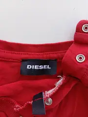 Vorschaubild 3 von Kinder T-Shirt Rot Gr. 80/12M Casual Streetwear Logo-Print