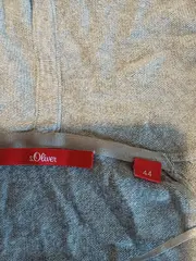 Vorschaubild 5 von Damen Strickjacke Cardigan Kapuze Grau Gr. 44 XXL