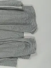 Vorschaubild 4 von Damen Strickjacke Cardigan Kapuze Grau Gr. 44 XXL