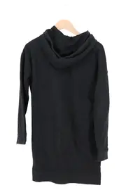 Vorschaubild 2 von Damen Freizeitkleid S Schwarz Hoodie Blumen Stickerei