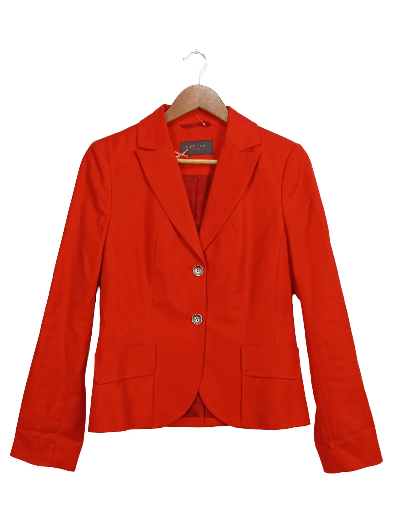 S.OLIVER Blazer Damen Gr. 34 Rot Business Klassisch Elegant