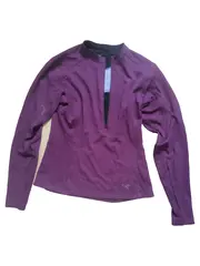 Vorschaubild 1 von Damen Sweatjacke Lila Sportlich Outdoor Gr. 36/S