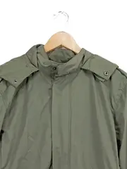 Vorschaubild 2 von Herren Parka Oliv Gr. 50/L Baumwolle Outdoor