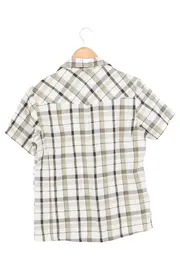 Vorschaubild 2 von Hemdbluse Damen 38/M Mehrfarbig Kariert Kurzarm Casual