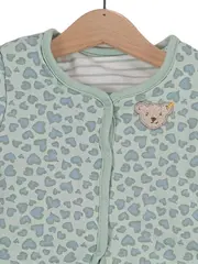 Vorschaubild 6 von Baby Steppjacke Gr. 74 Grün Herz-Muster Charmant Kinder Jacke