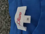 Vorschaubild 6 von Damen T-Shirt Blau Gr. 38/M mit Herz-Print Casual