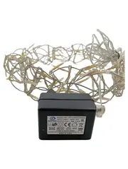 Vorschaubild 2 von LED Lichterkette Draht Warmweiß 24V Trafo Weihnachten Deko Golden Power