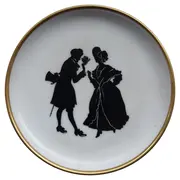 Vorschaubild 1 von KAISER Sammelteller Porzellan Klassisch Pärchen Grafik Weiß 10cm