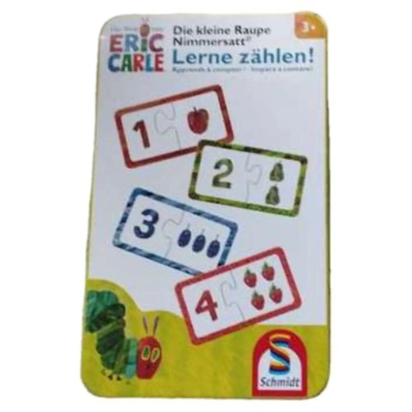 SCHMIDT SPIELE Die kleine Raupe Nimmersatt Lerne zählen Lernspiel ab 3