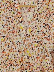 Vorschaubild 2 von Damen Hemdbluse Gr. 36 Mehrfarbig Viskose Modisch Print