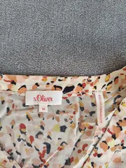 Vorschaubild 4 von Damen Hemdbluse Gr. 36 Mehrfarbig Viskose Modisch Print