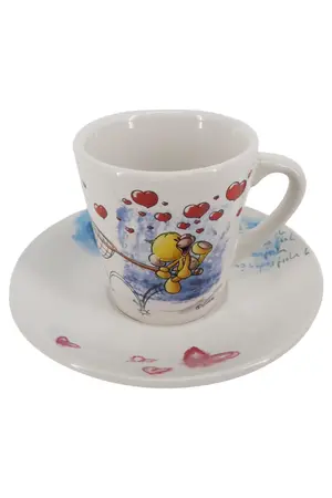 DEPESCHE Tasse und Unterteller
