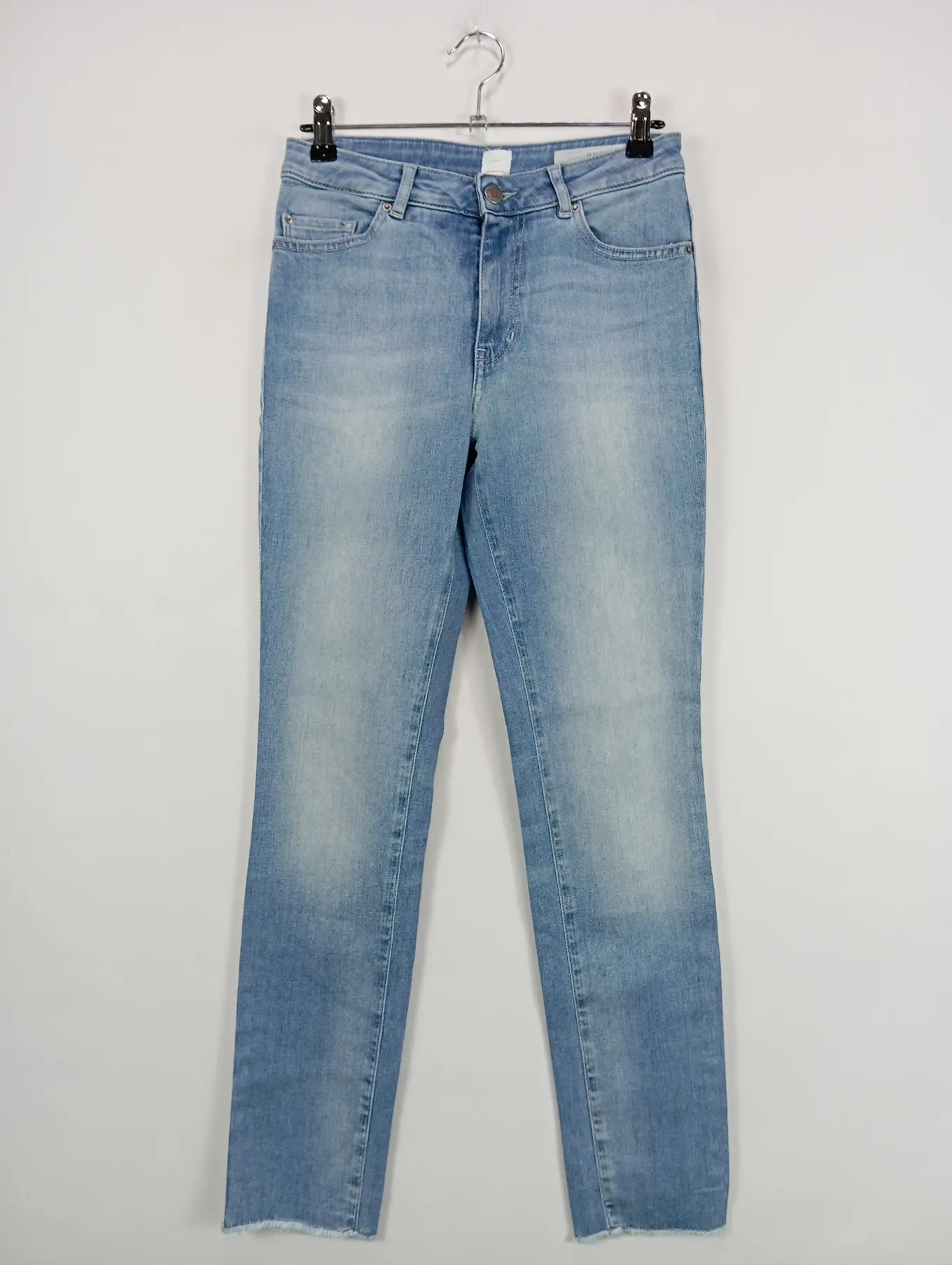 BOSS (HUGO BOSS GROUP) BOSS HUGO BOSS Damen Jeans Slim Fit W26/34/XS Blau Stretch Denim