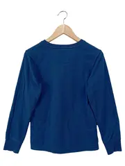 Vorschaubild 2 von Kinder Pullover Gr. 164 Blau Logo-Print Streetwear Sweatshirt