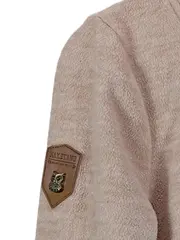 Vorschaubild 4 von Fleece Kapuzenpullover Damen Gr. S Beige Hoodie Teddy