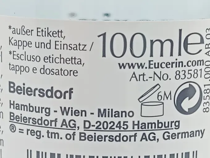 EUCERIN Gesichtsreiniger Bild 4