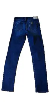 Vorschaubild 2 von Damen Jeans Slim Fit W28 Gr. 34 Blau Stretch Milano