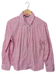 Vorschaubild 1 von Damen Hemdbluse gestreift Mehrfarbig Gr. 38/M