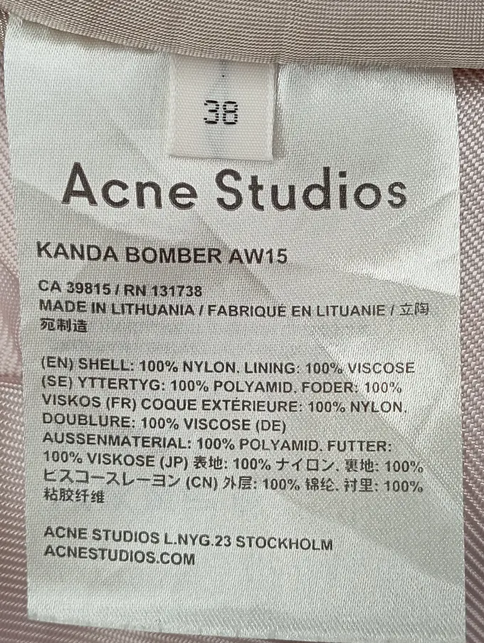 ACNE STUDIOS A-Linienrock Bild 3