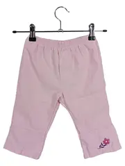 Vorschaubild 1 von Baby Stoffhose Rosa Blumenstickerei Gr. 80 12 Monate